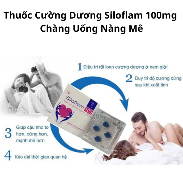 Vi&ecirc;n Uống Siloflam 100mg