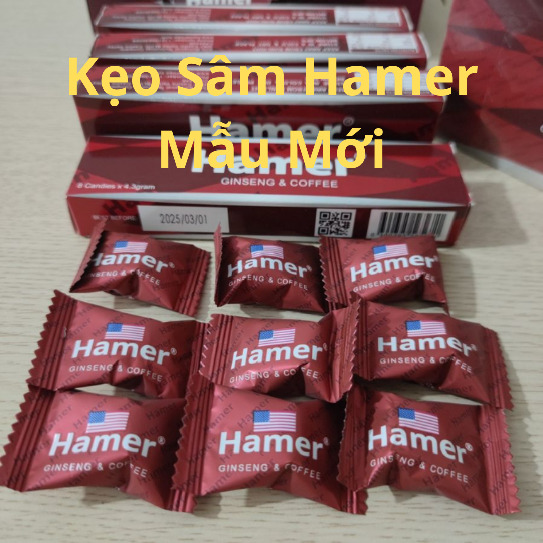Kẹo S&acirc;m Hamer Ginseng & Coffee d&agrave;nh cho nam giới 2