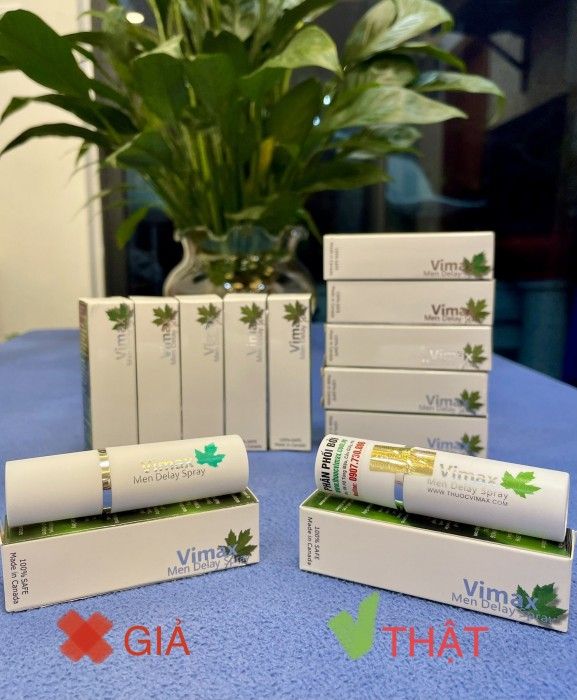 Chai Xịt Vimax Delay Spray Ch&iacute;nh H&atilde;ng Canada 1