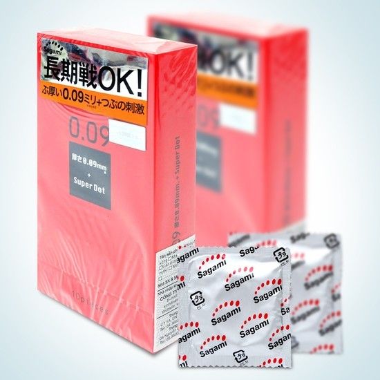 Bao Cao Su Gai Mỏng Mềm Mại Truyền Nhiệt Tốt Của Nhật Super Dots H10 2