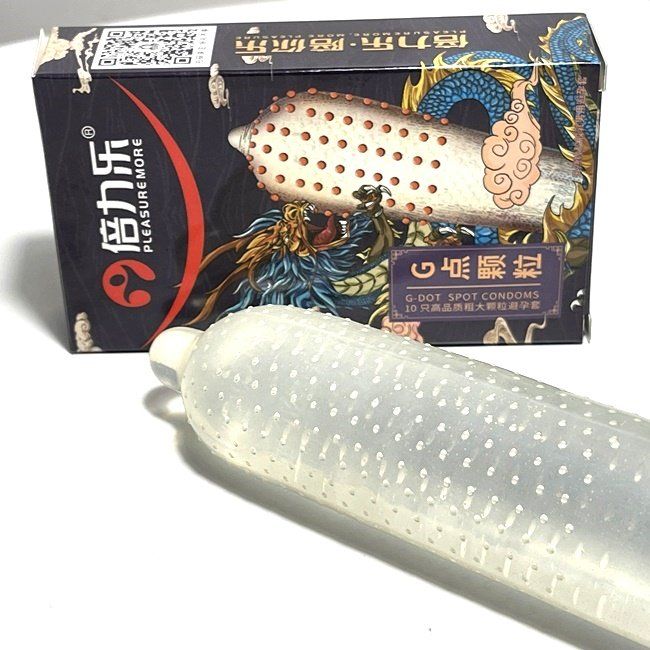 Bao Cao Su Siêu Gai Lớn Hỗ Trợ Kích Thích Nữ HBM Hộp 10 chiếc 2