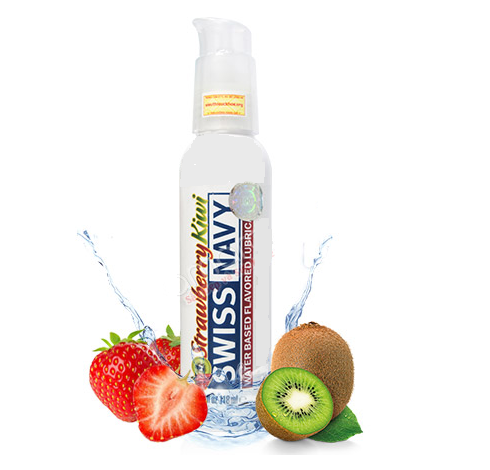 gel bô.i trơ.n Gốc Nước Của Mỹ Swiss Navy Strawberry Kiwi 118ml 2