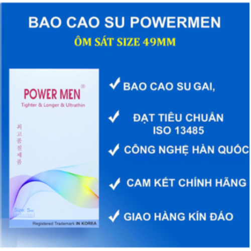 Bcs 49mm Gi&uacute;p K&eacute;o D&agrave;i Thời Gian Power Men Tighter Longer Ultrathin 2