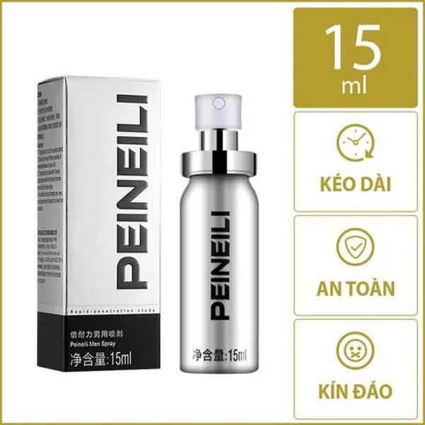 Chai Xịt Peineili Tăng Thời Gian Cho Nam Ch&iacute;nh H&atilde;ng 1