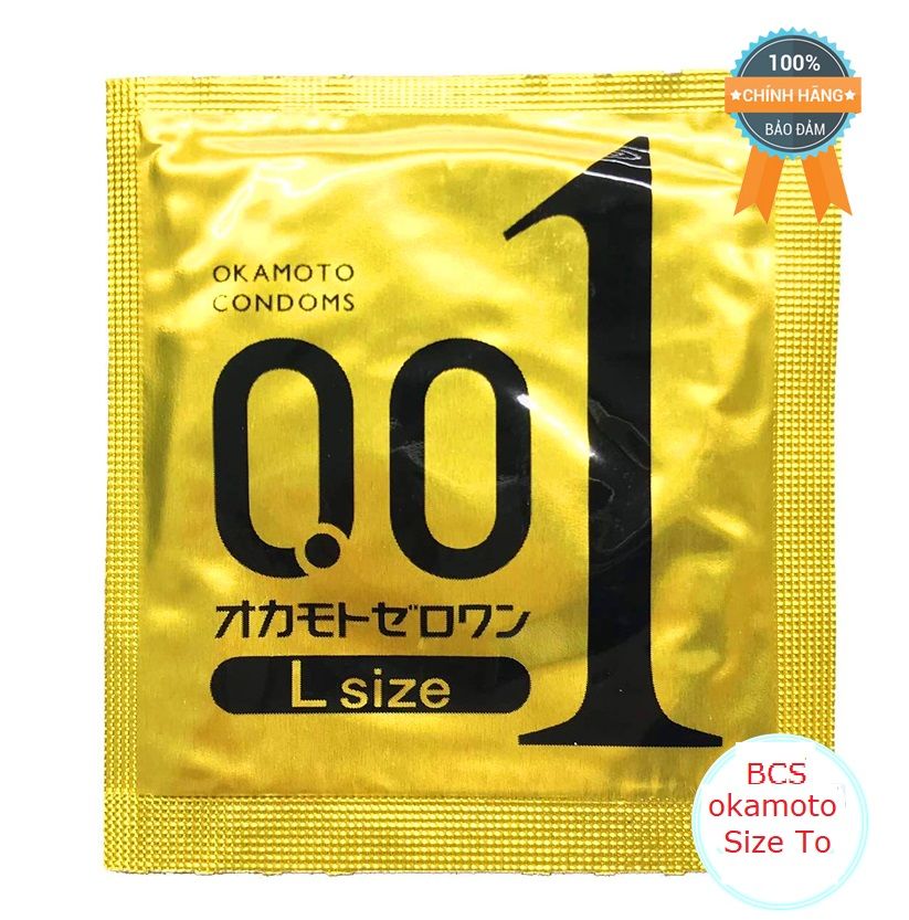 Bcs Okamoto 0.01 Large Size Si&ecirc;u Mỏng Size Lớn H3 3