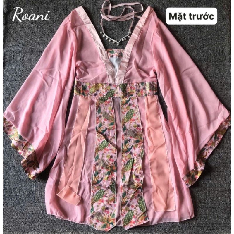 V&aacute;y Ngủ Cosplay Cổ Trang Kimono Quyến Rũ 5