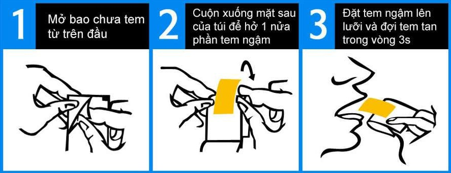 Tem Ngậm Vinix Cường H&oacute;a Sinh L&yacute; Nam Giới Ch&iacute;nh H&atilde;ng