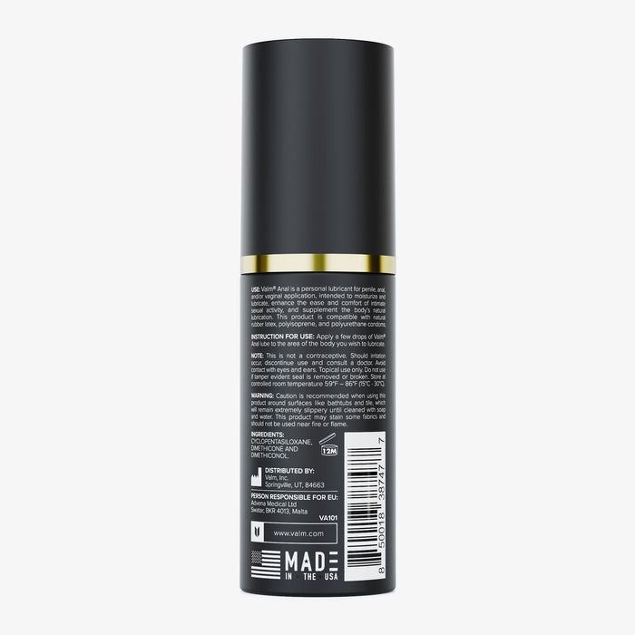 VALM Silicone Anal Lube 50ml