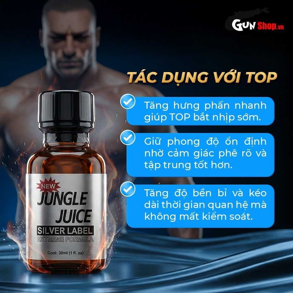 Popper DS USA Jungle Juice Silver Label 30ml