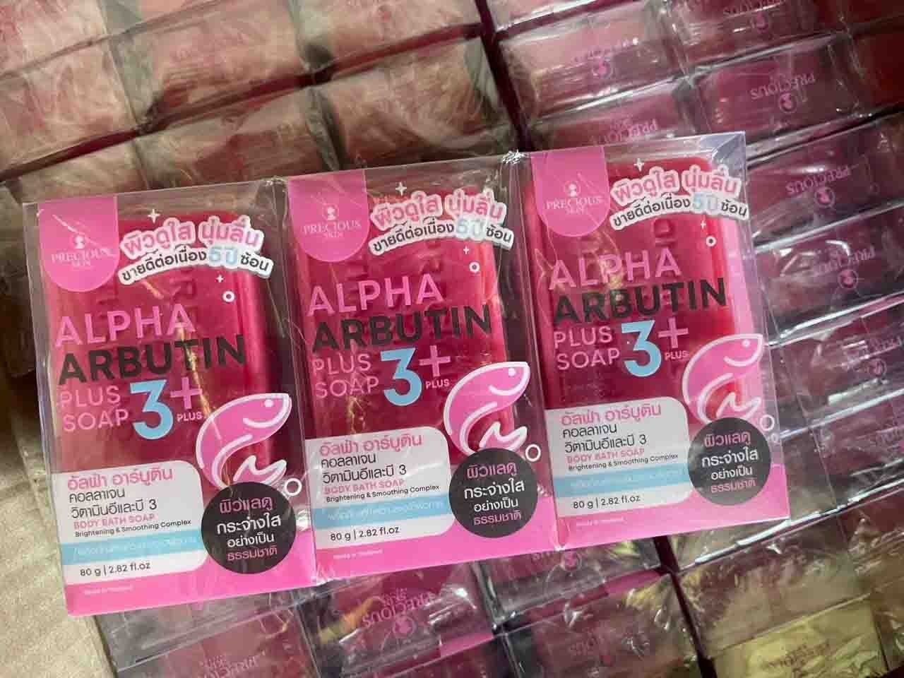 H&igrave;nh ảnh sản phẩm X&agrave; Ph&ograve;ng Tắm Precious Skin Alpha Arbutin Plus
