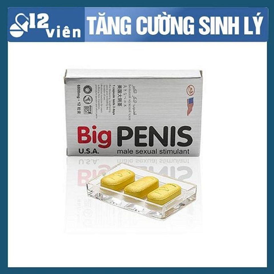 Hộp 12 Vi&ecirc;n Mỹ V&agrave;ng Chăm S&oacute;c Nam Giới