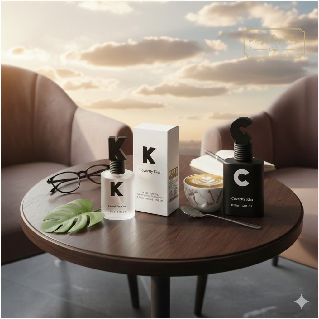COVERTLY KISS K TRẮNG