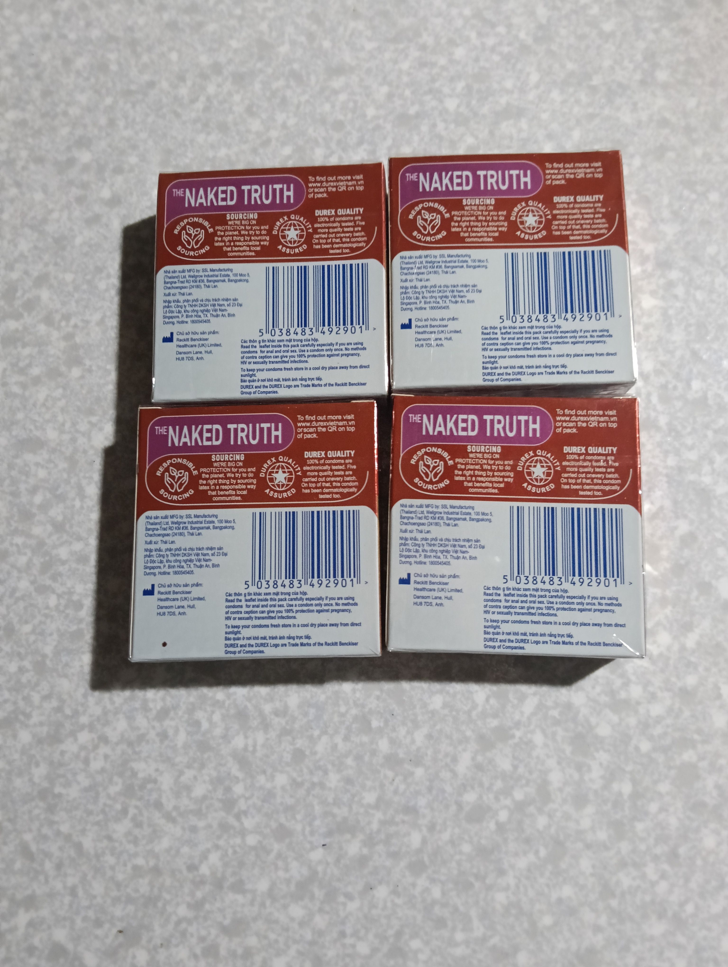 Bao cao su durex hộp 3 c&aacute;i si&ecirc;u mỏng