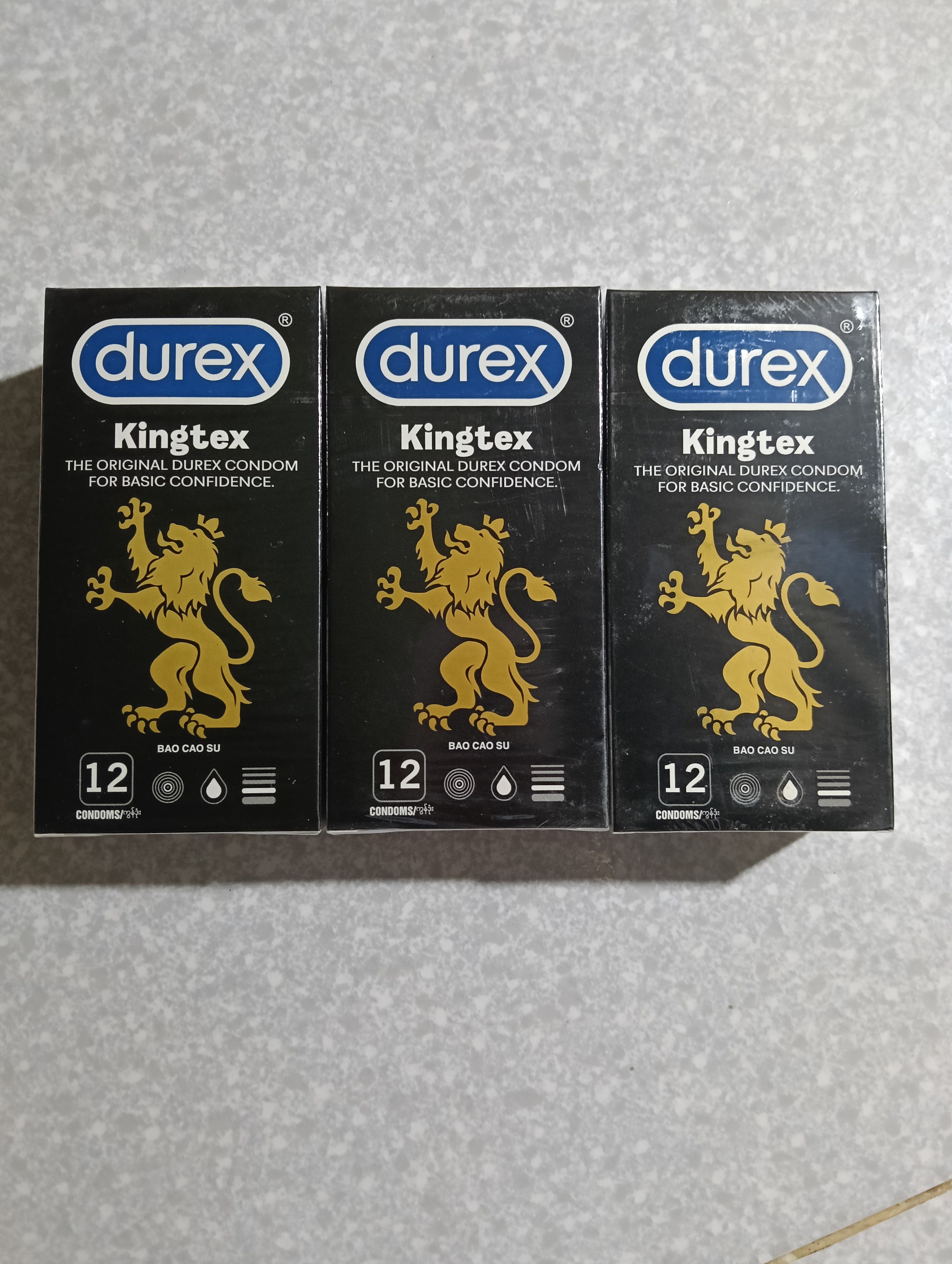 Combo 3 hộp bao cao su Durex