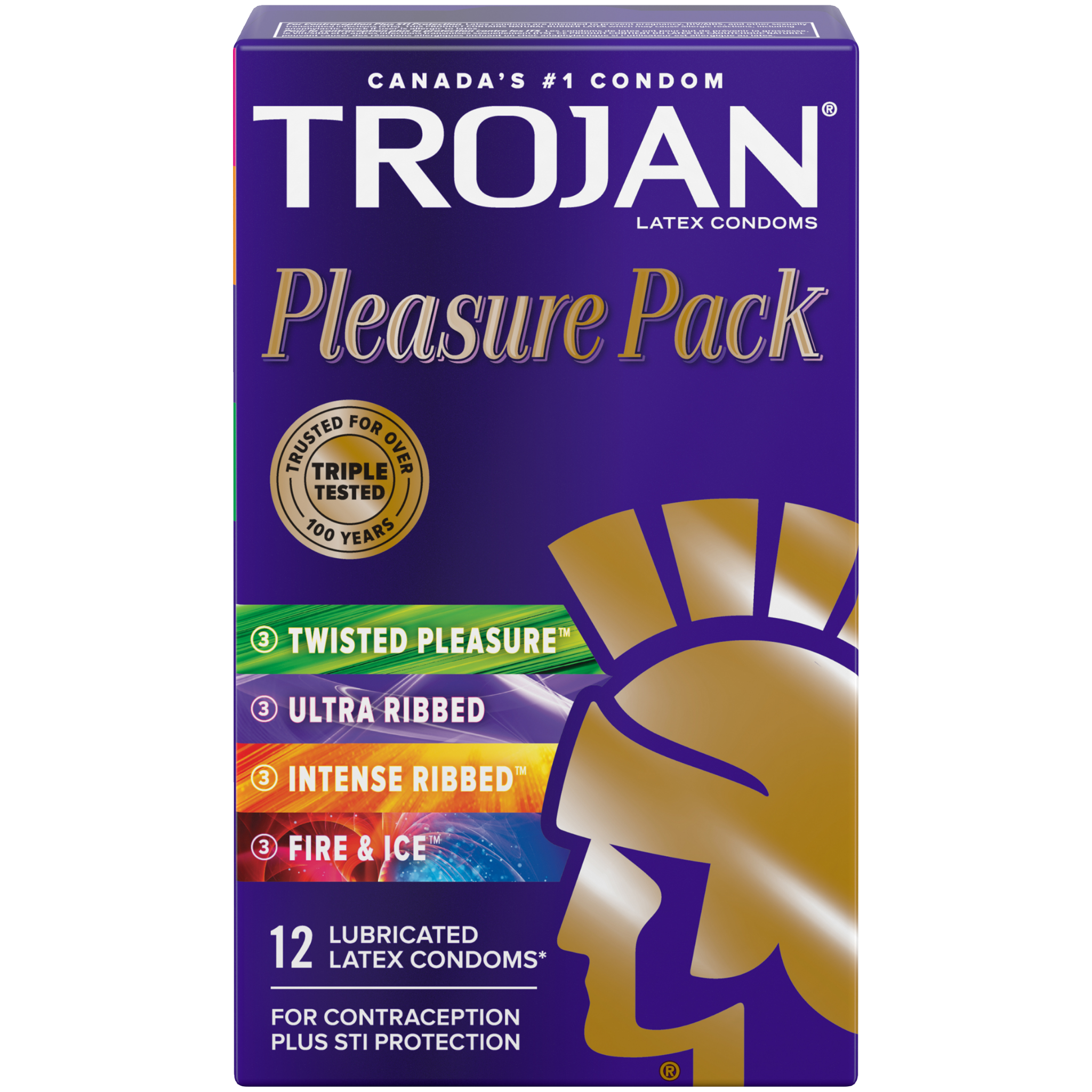 Bao cao su Trojan Pleasure Pack