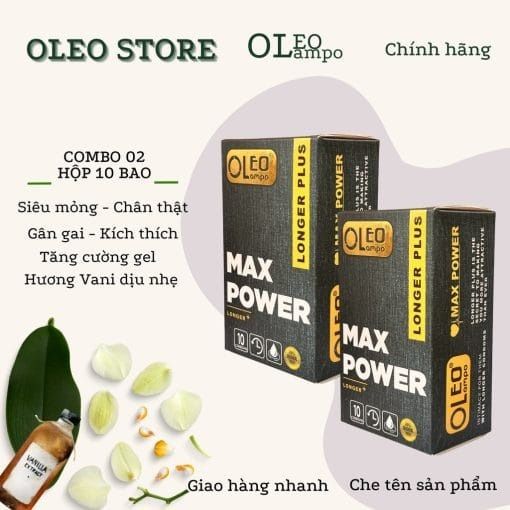 Bao Cao Su Oleo Lampo Max Power