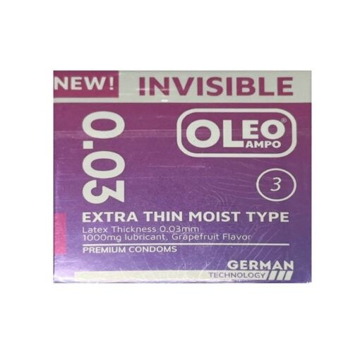 Bao Cao Su Oleo Lampo Invisible 0.03