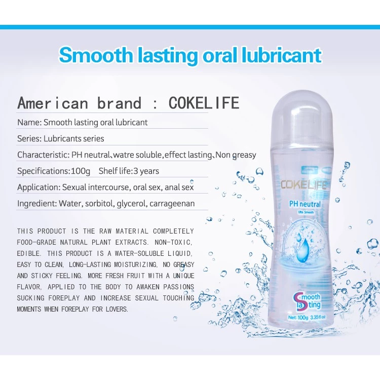 Gell B&ocirc;i Trơn Cokelife Smooth Lasting Oral Lubricant