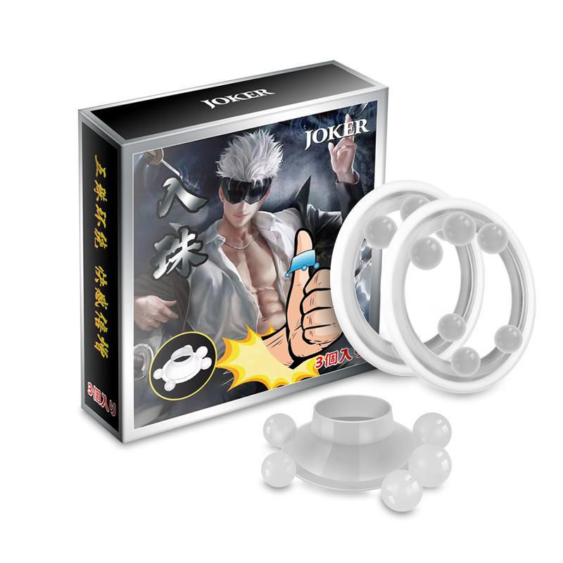 Bộ 3 V&ograve;ng Đeo Dương Vật Bi Joker