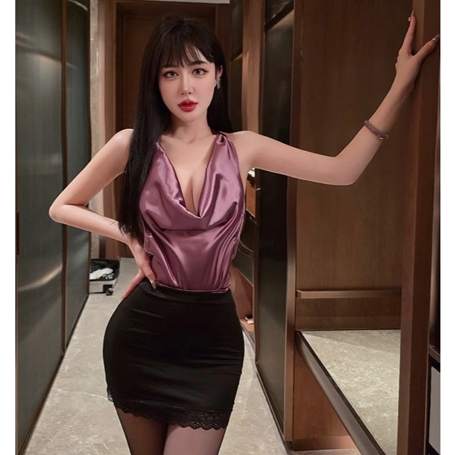 Cosplay Thư K&yacute; &Ocirc;m Body Xinh Gợi Cảm Anime Quyến Rũ - Mẫu 13