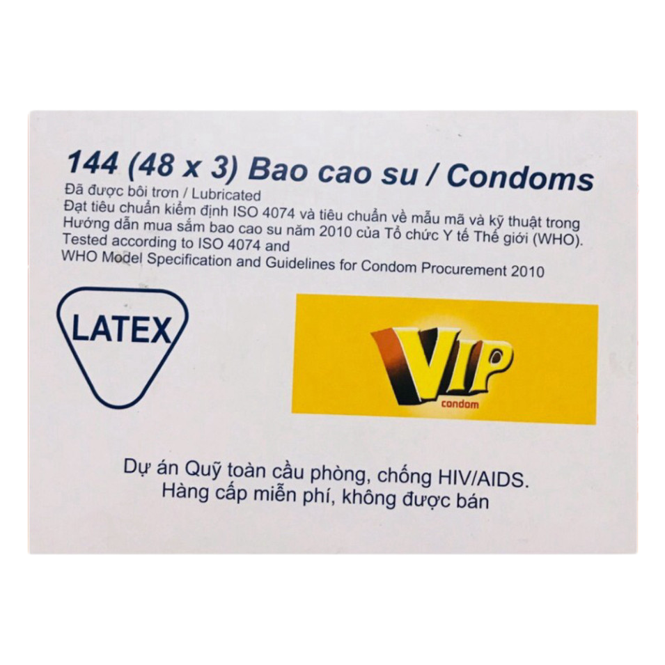 Bao Cao Su Vip Cho Gia Đ&igrave;nh, Kh&aacute;ch Sạn Hộp 144 C&aacute;i