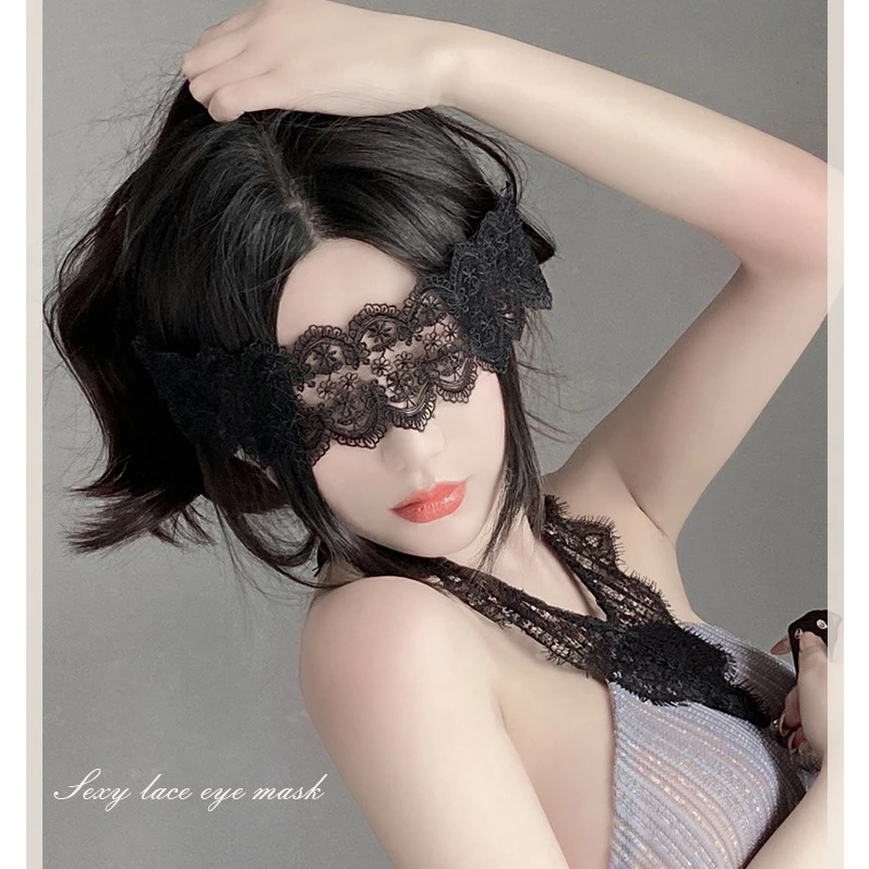 Bịt Mắt Ren Họa Tiết Hoa Sexy Gợi Cảm
