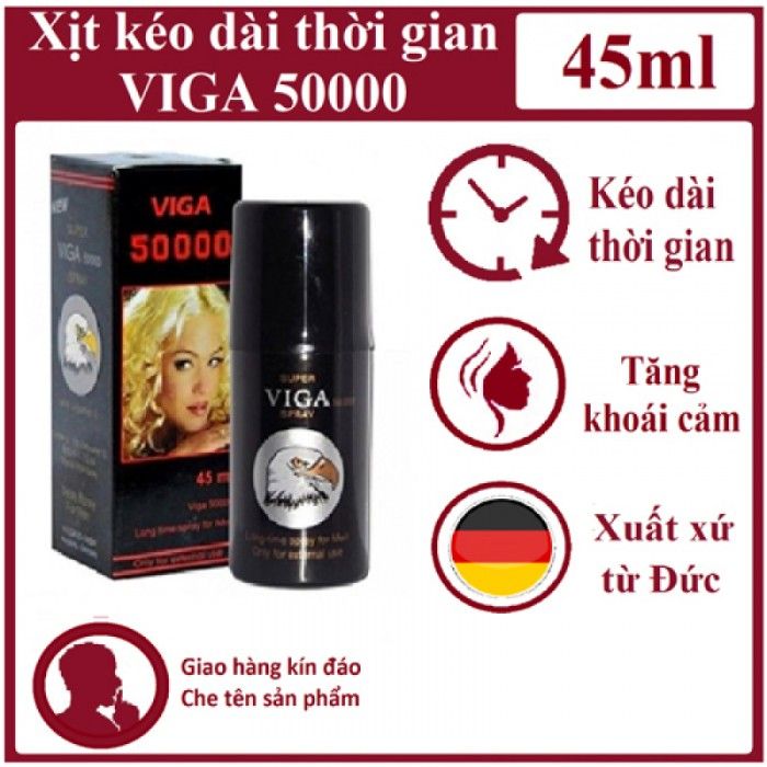 Chai Xịt cho nam Viga 50000 Của Đức 2
