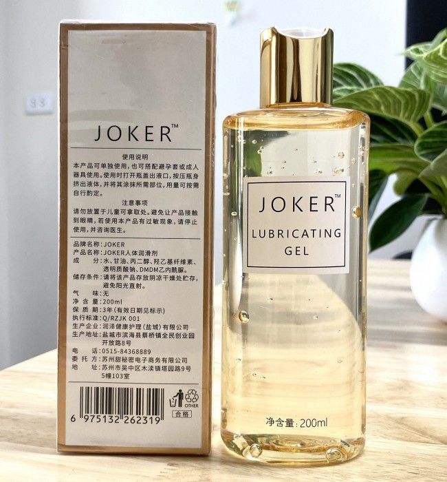 Gel b&ocirc;.i trơ.n JOKER - 200ml 2