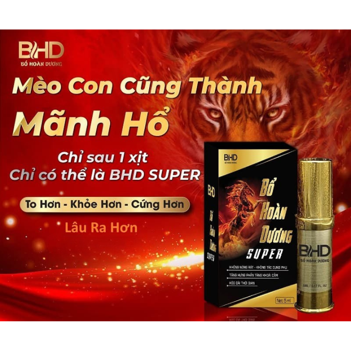 Chai Xịt Bổ Hoàn Dương Super