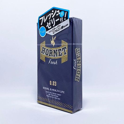 Bao Si&ecirc;u Mỏng Hương Bạc H&agrave; Jex Hornet Fresh 0.03 Nhật Bản H8 3