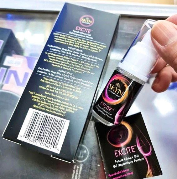 Gel b&ocirc;.i trơ.n Tăng Kho&aacute;i Cảm Cho Nữ Cao Cấp Skyn Excite 15ml 2