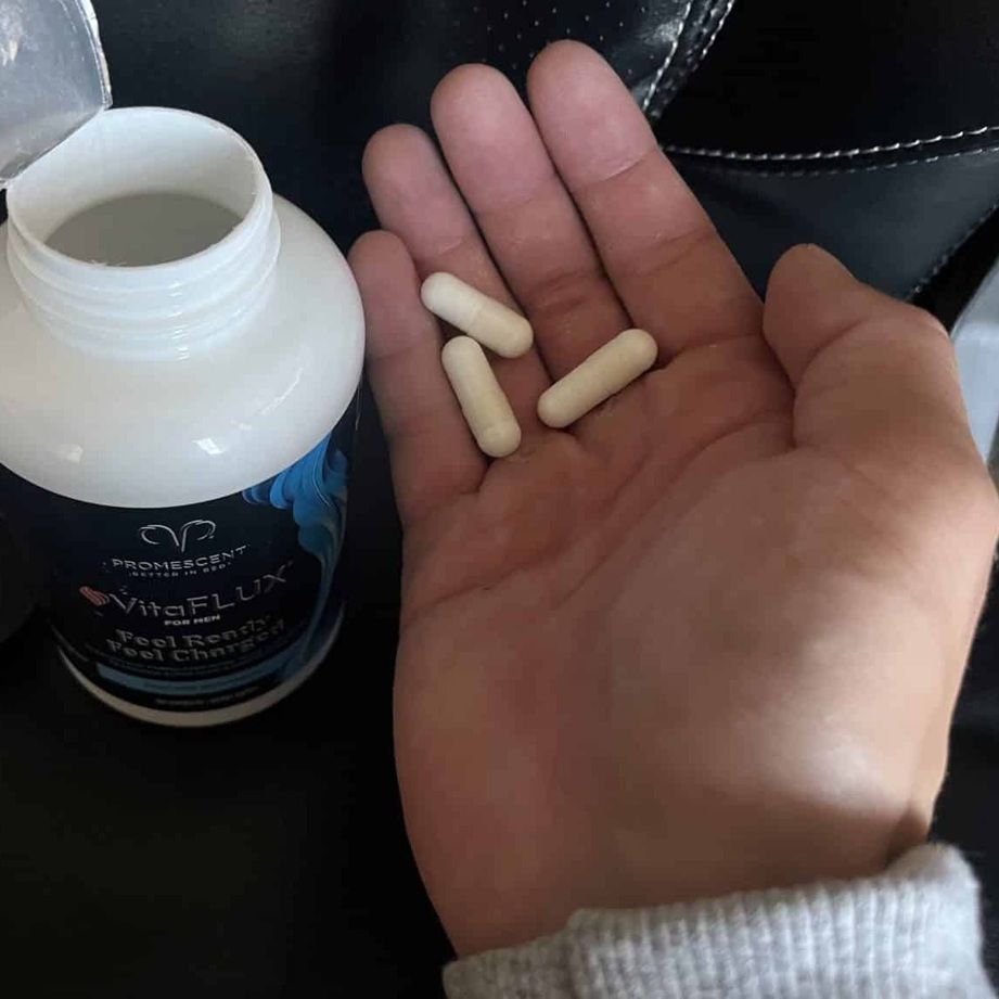 Vi&ecirc;n uống tăng cường sinh l&yacute; nam Promescent VitaFlux For Men