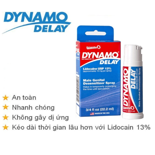 Dynamo Delay xịt Cho Nam Ch&iacute;nh H&atilde;ng 2