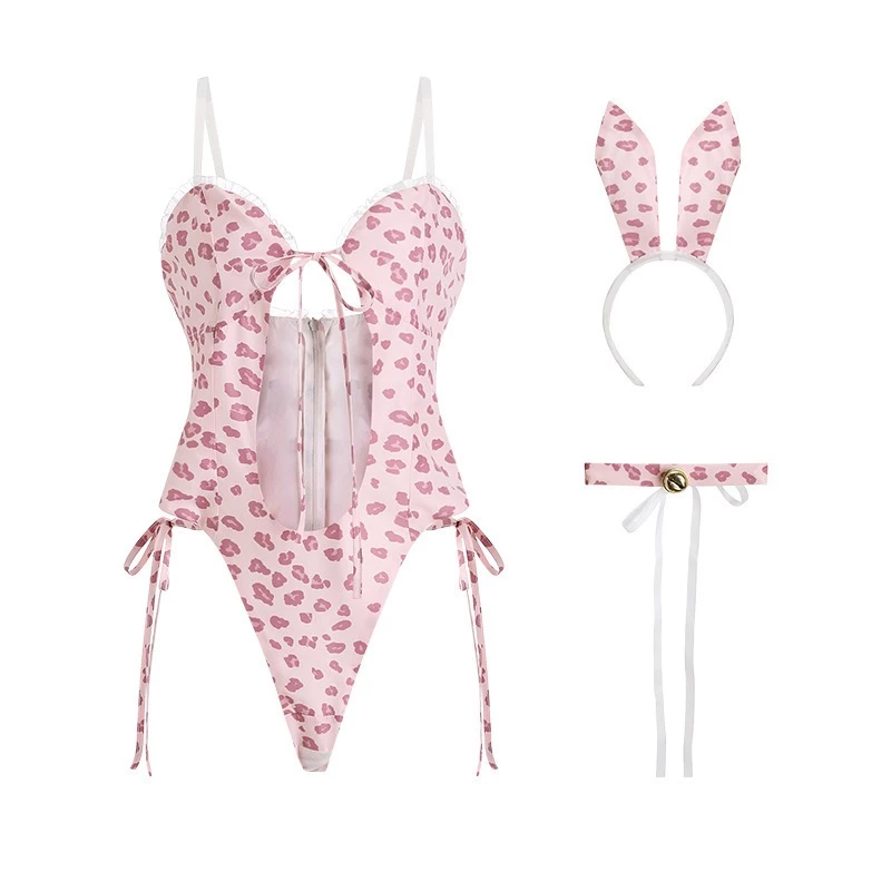 Bodysuit Thỏ B&ocirc;ng Hồng