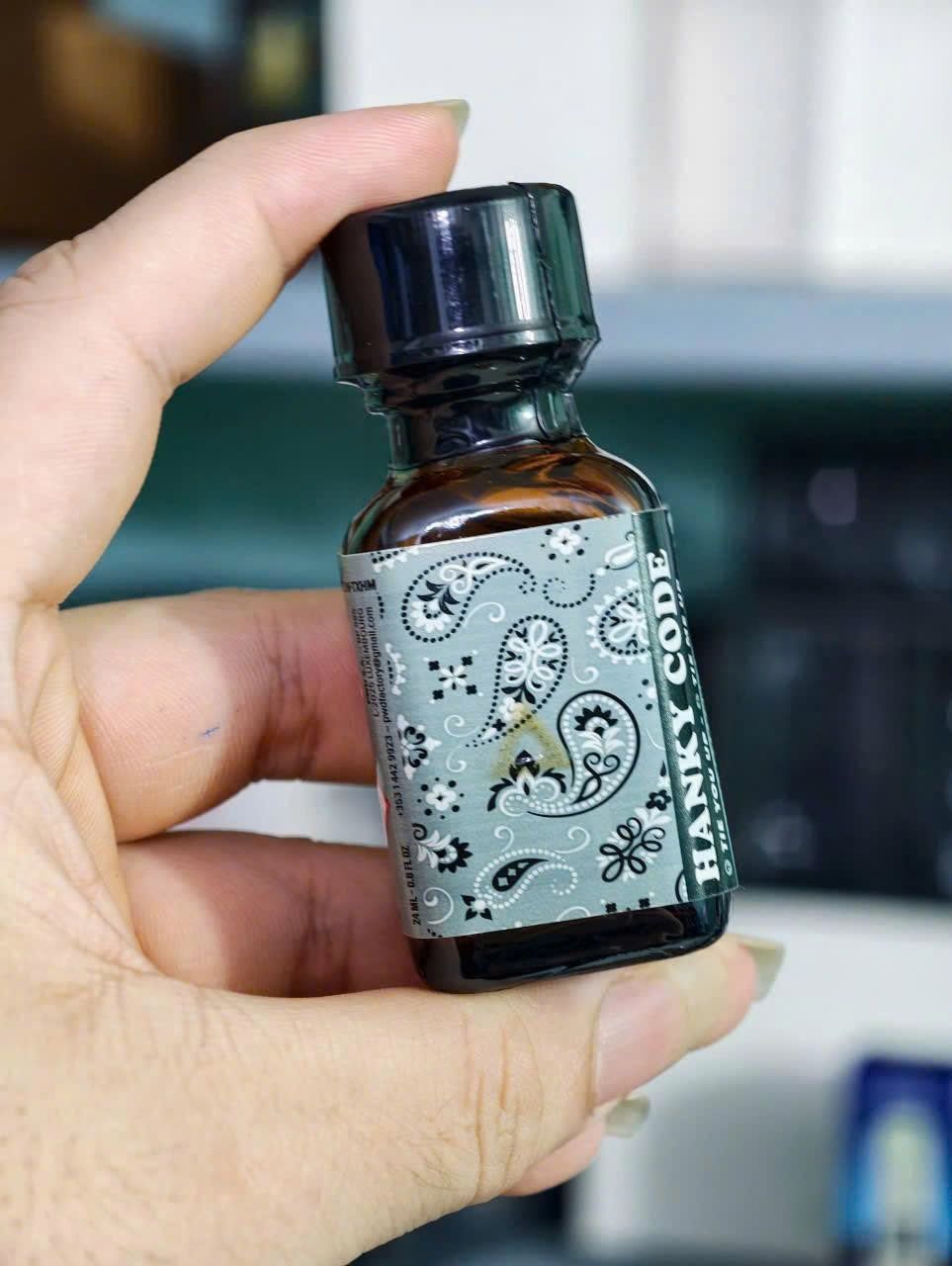 Poppers Hanky Code Gris