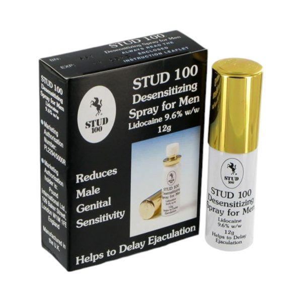 Chai Xịt Stud 100 Spray For Men Lidocaine 9.6% 12g