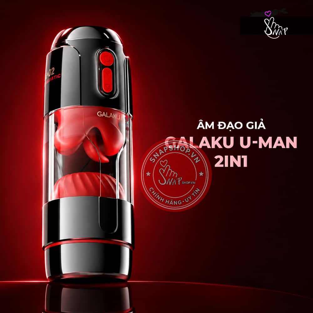 &Acirc;m đạo giả Galaku U-Man 2in1 ch&iacute;nh h&atilde;ng