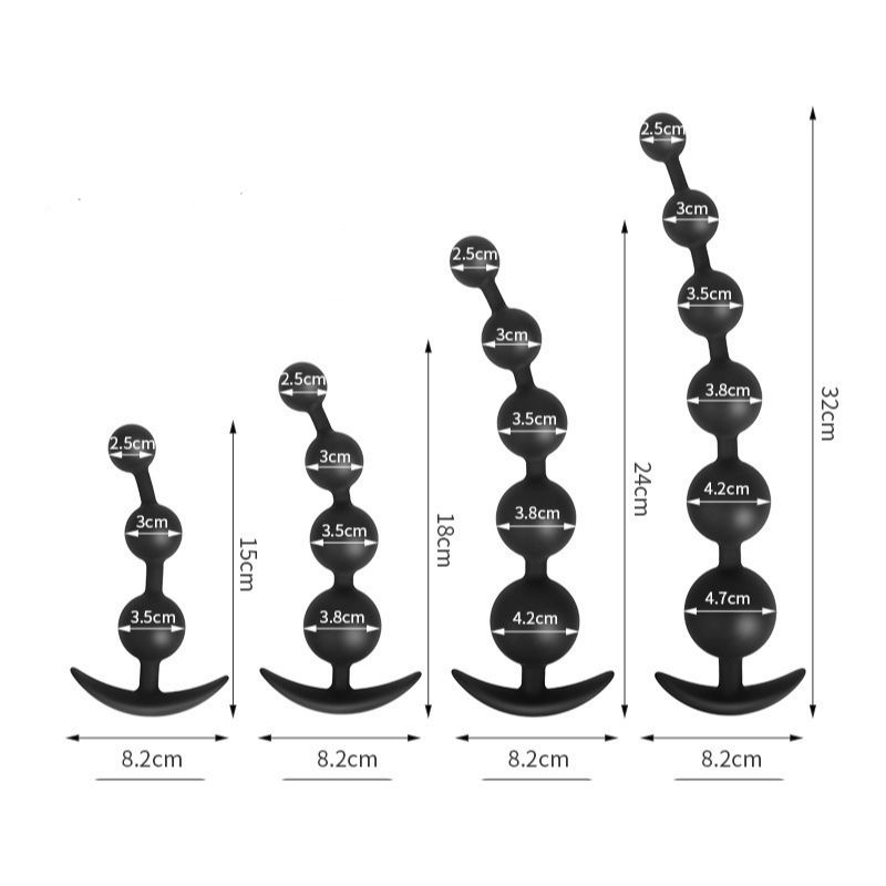 Plug Dạng Chuỗi Hạt Silicon Nhiều Size 4