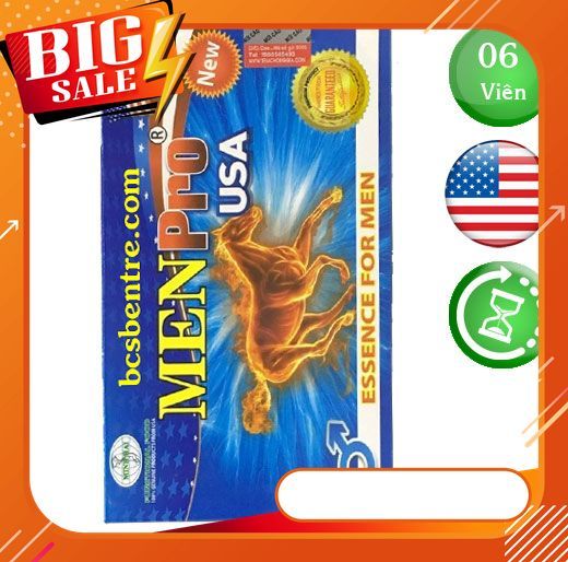 MenPro Vi&ecirc;n uống hỗ trợ tăng cường sinh l&yacute; Nam