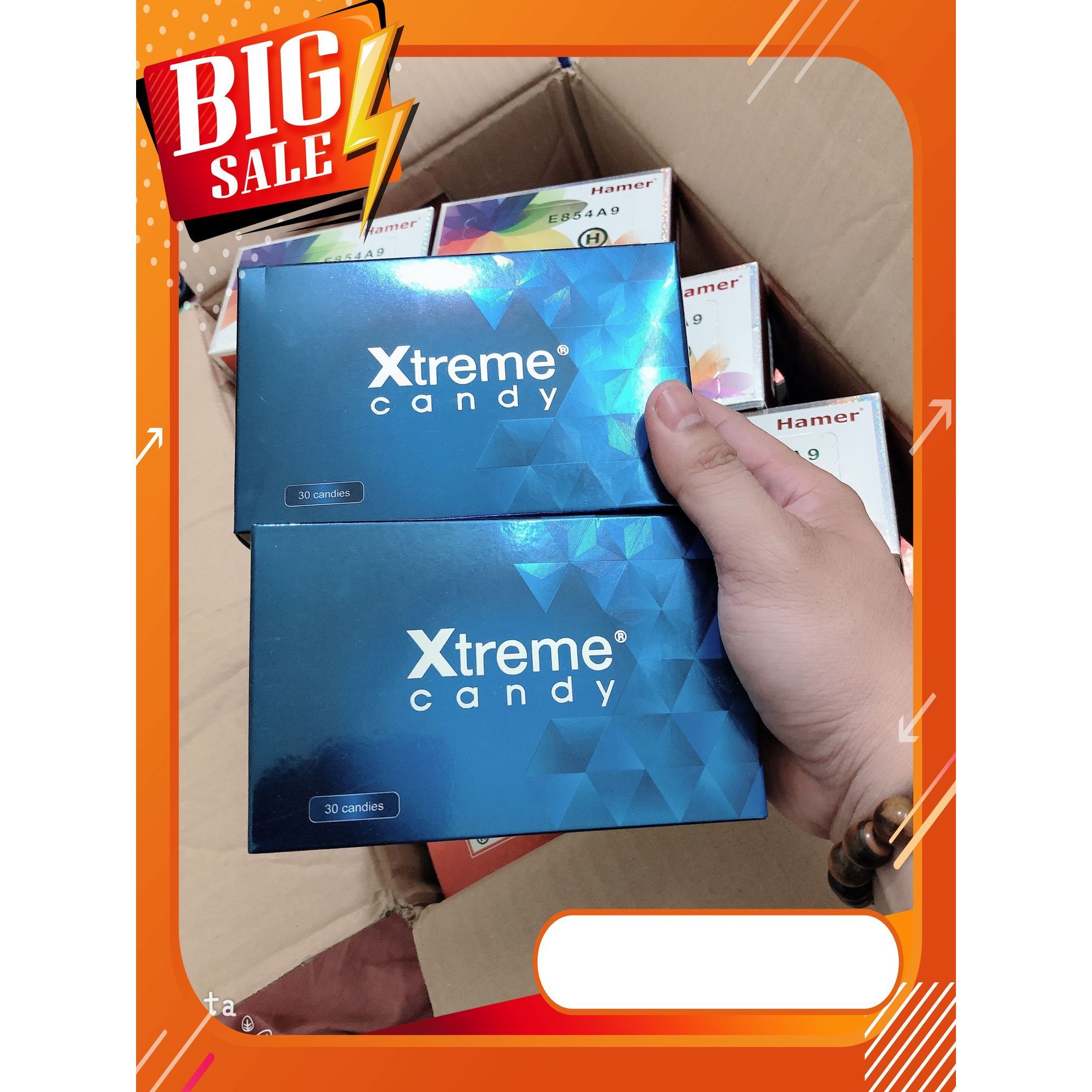 Hộp Kẹo Hồng S&acirc;m Xtreme Cao Cấp