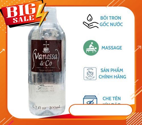 Gel b&ocirc;i trơn Vanessaco
