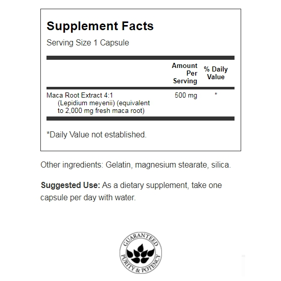 Swanson Maca Sexual Health