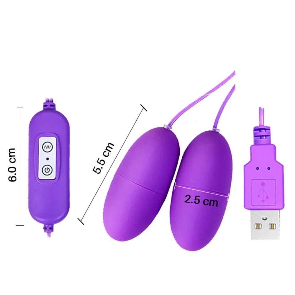 Trứng Rung 2 Đầu Mạnh Mẽ 8