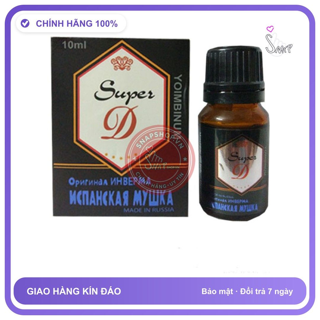 Super D hỗ trợ tăng hưng phấn cho nữ