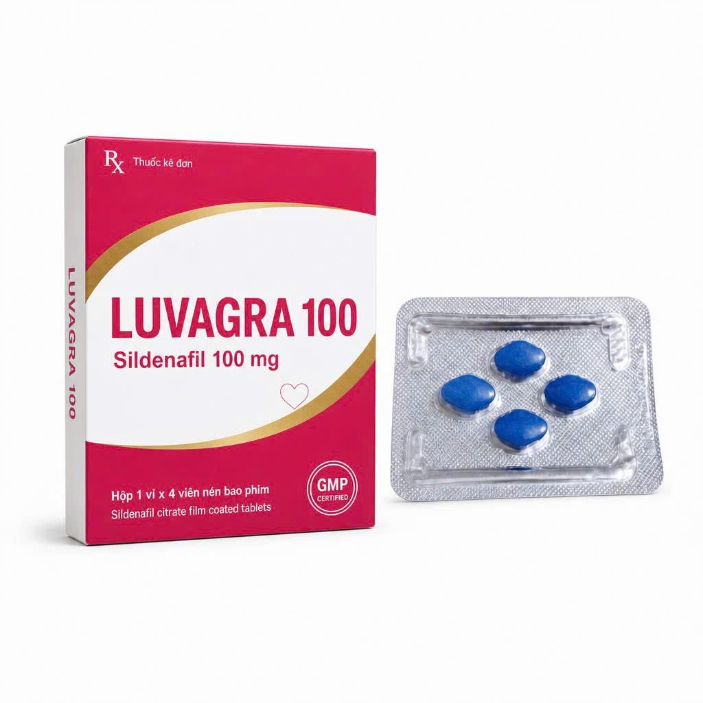Vi&ecirc;n uống hỗ trợ tăng cường sinh l&yacute; nam Luvagra100