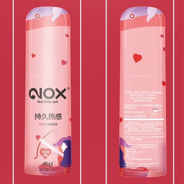 Gel bôi trơn tăng khoái cảm Nox Warming Long Lasting Hồng Ch
