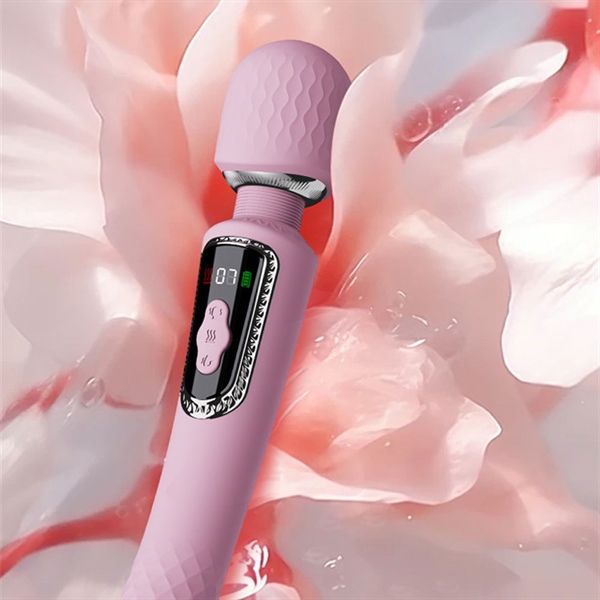 Chày rung 2 Đầu phát nhiệt sạc USB Aifeiya Wand AV