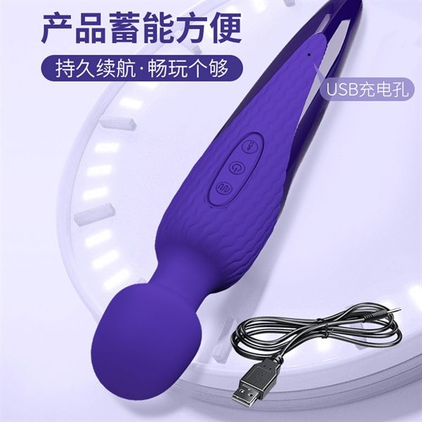 Chày rung 2 Đầu phát nhiệt sạc USB Pretty Love Antony-Youth