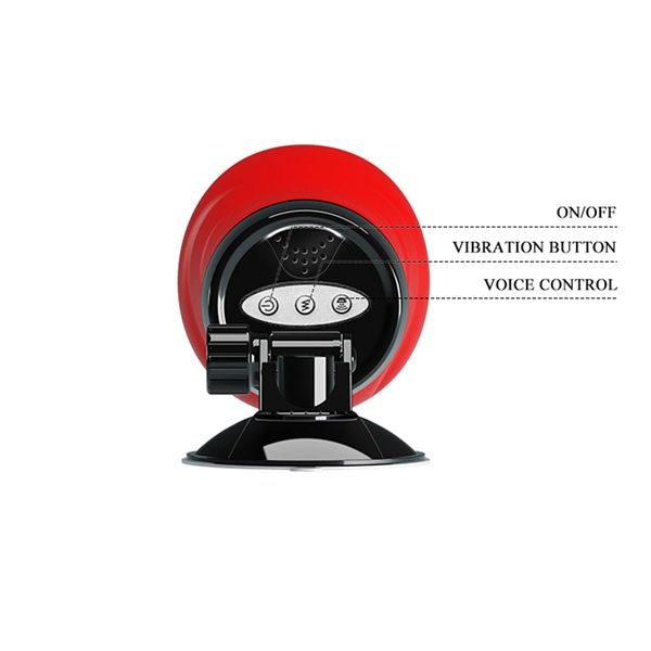 Âm đạo giả Hít rung có âm thanh dùng pin Baile Crazy Bull Pr