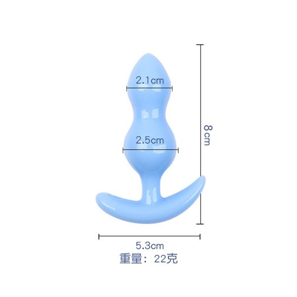Plug phích cắm hậu môn Snapmi Xanh